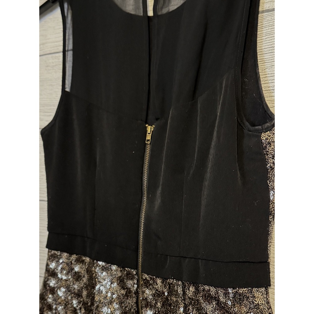 Women's/Juniors Black & Gold Sequin Cocktail Dress – One Clothing – Size XS - Picture 7 of 15